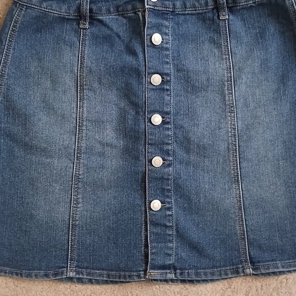 Mossimo Jean Skirt Plus Size - Picture 2 of 5